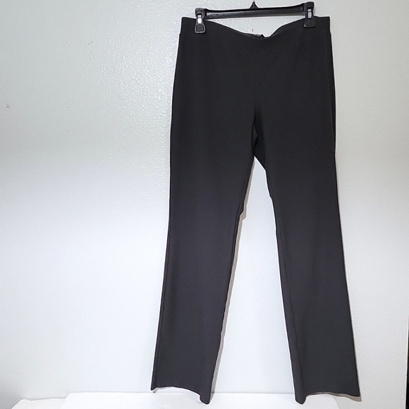 Eileen Fisher Women's Pull On Ankle Pants Size Small Gray Stretch Trouser - Picture 8 of 8